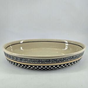 Boleslawiec Polish Pottery 12 Inch Hand Made Painted baking dish casserole
